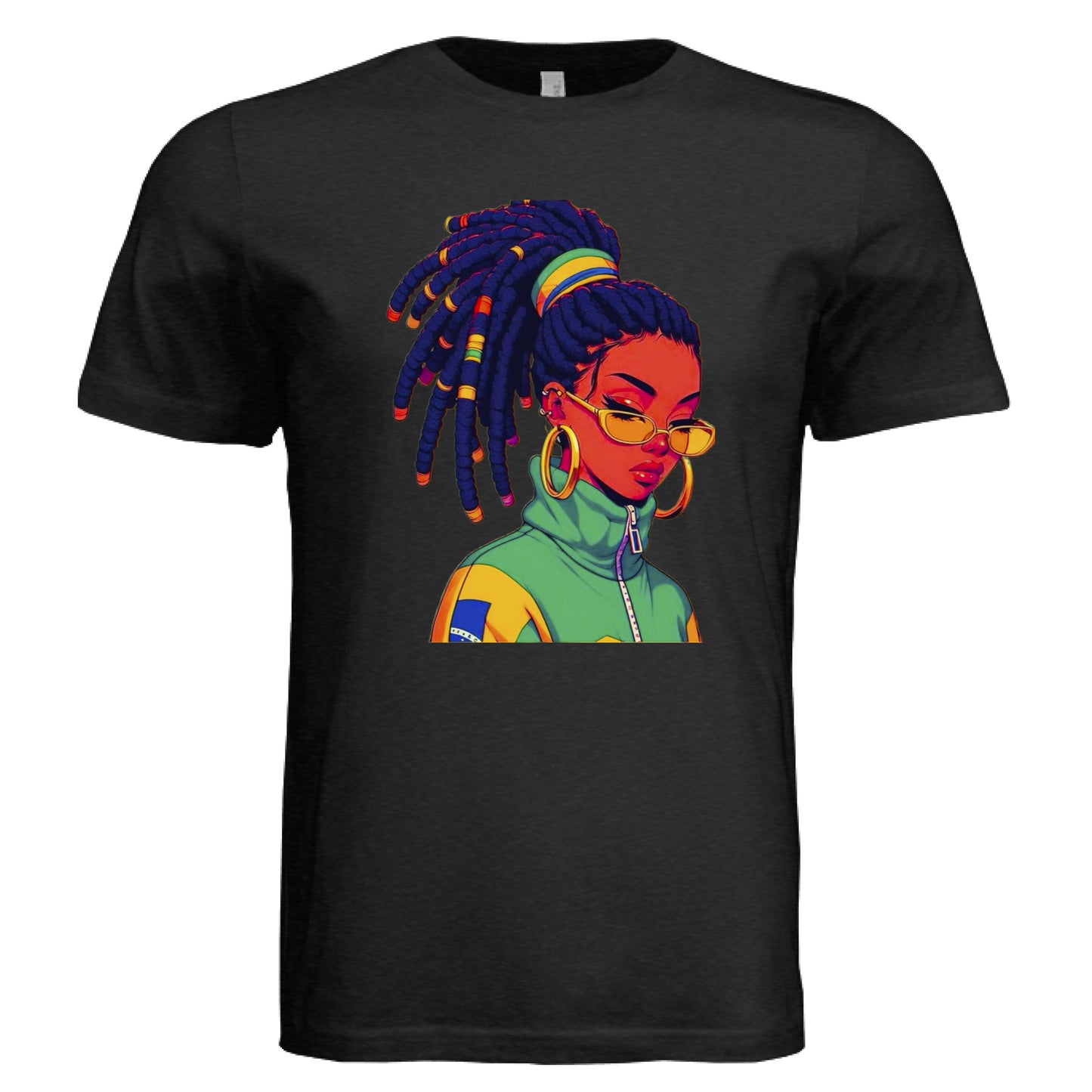 BLK HTHR TRIBLND - FRONT