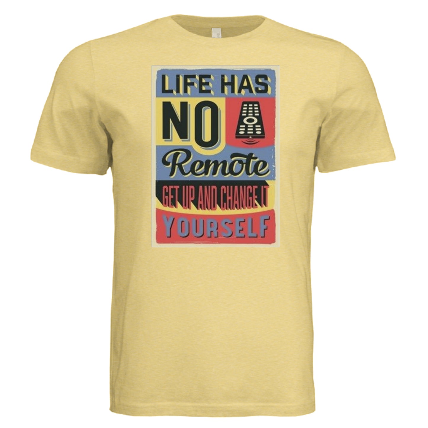 Pale Yellow Triblend - FRONT